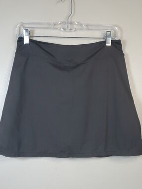 Women’s Stylezone Black A-Line Swim Skirt W/ Undershorts. Medium